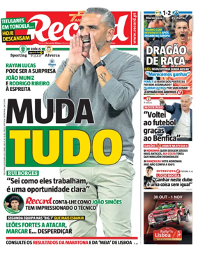 Cover of Record (Portugal)