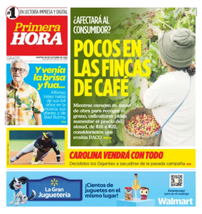 Cover of Primera Hora