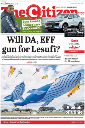 Cover of The Citizen (Gauteng)