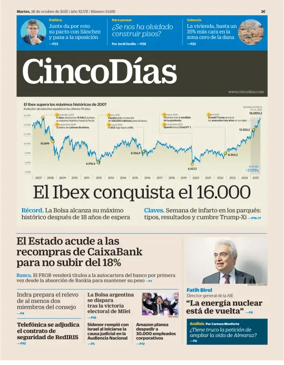Cover of Cinco Días
