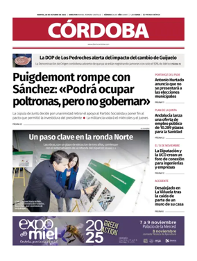 Cover of Diario Córdoba
