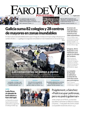 Cover of Faro de Vigo (Pontevedra)