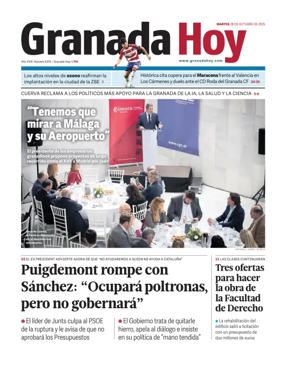 Cover of Granada Hoy