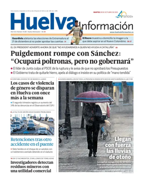 Cover of Huelva Informacion