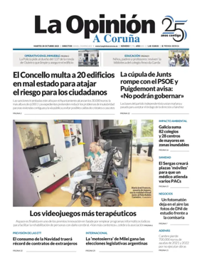 Cover of La Opinion de A Coruna