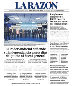 Cover of La Razón (1ª Edición)