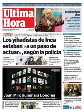Cover of Ultima Hora