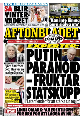 Cover of Aftonbladet
