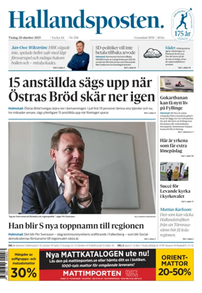 Cover of Hallandsposten