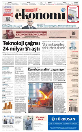 Cover of Dünya Gazetesi