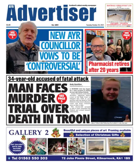 Cover of Ayr Advertiser
