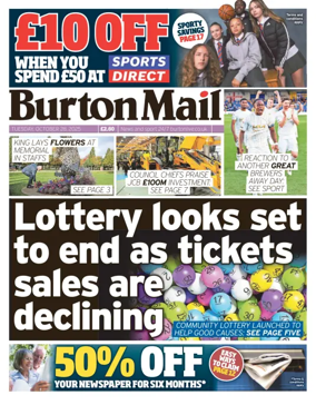 Cover of Burton Mail