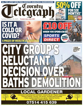 Cover of Coventry Telegraph