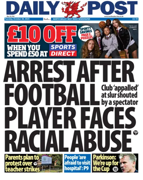 Cover of Daily Post (North Wales)