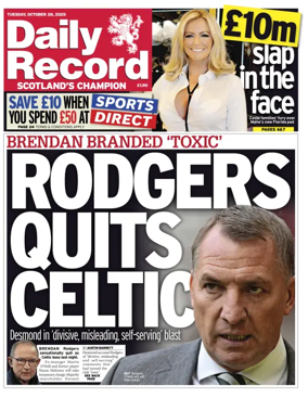 Cover of Daily Record