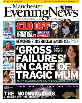 Cover of Manchester Evening News