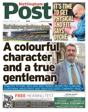 Cover of Nottingham Post