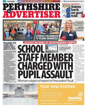 Cover of Perthshire Advertiser