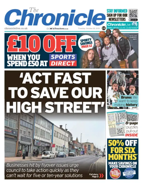 Cover of The Chronicle (South Tyneside and Durham)
