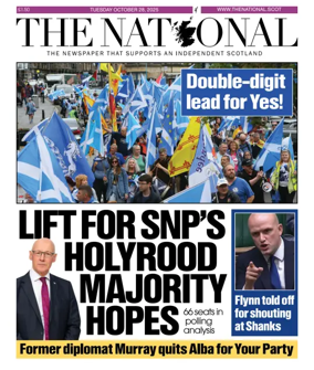 Cover of The National (Scotland)