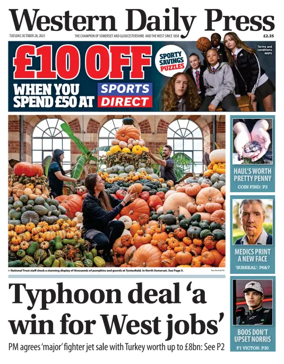 Cover of Western Daily Press