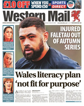 Cover of Western Mail