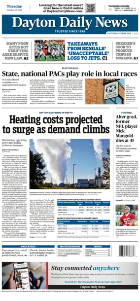 Cover of Dayton Daily News