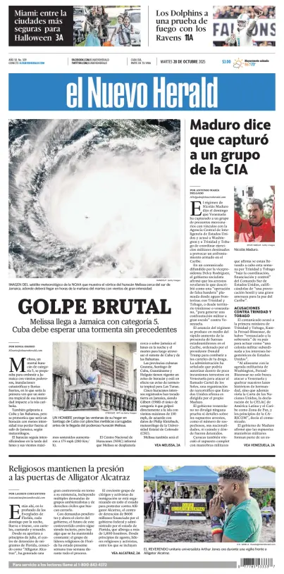 Cover of El Nuevo Herald