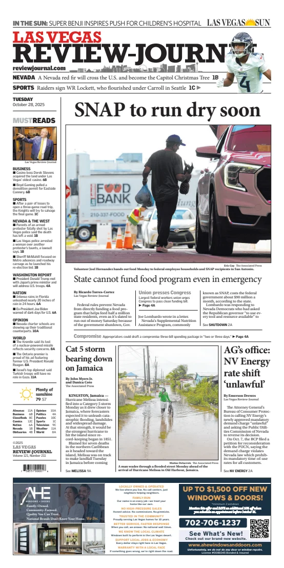 Cover of Las Vegas Review-Journal