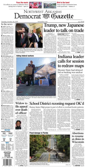 Cover of Northwest Arkansas Democrat-Gazette