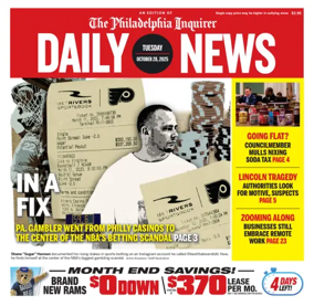 Cover of Philadelphia Daily News