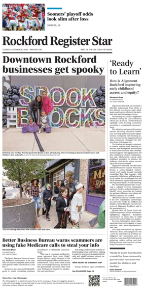 Cover of Rockford Register Star