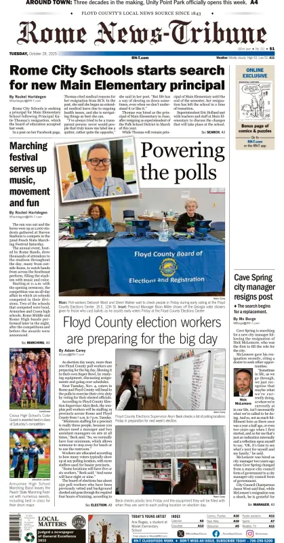 Cover of Rome News-Tribune