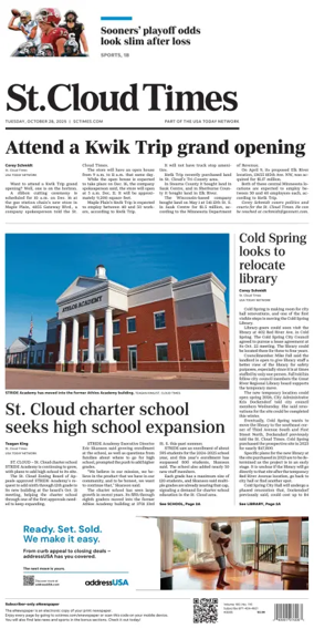 Cover of St. Cloud Times