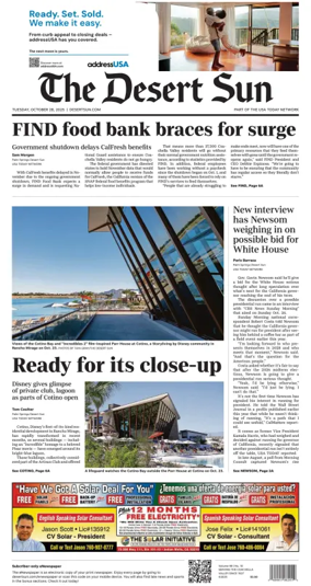 Cover of The Desert Sun