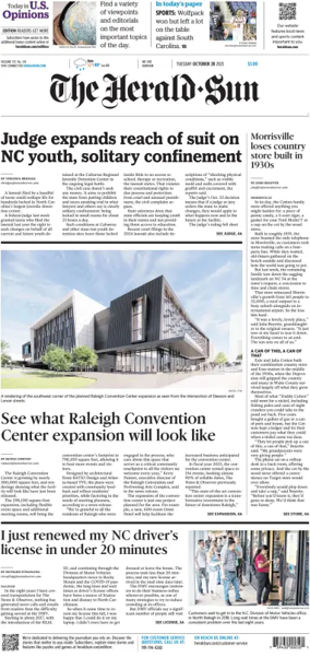 Cover of The Herald Sun