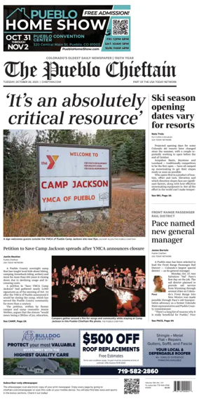 Cover of The Pueblo Chieftain