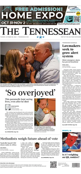 Cover of The Tennessean