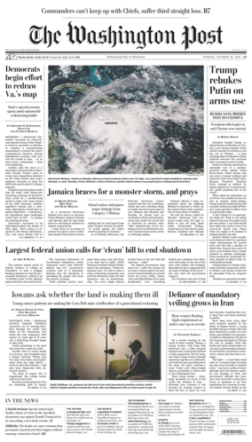 Cover of The Washington Post