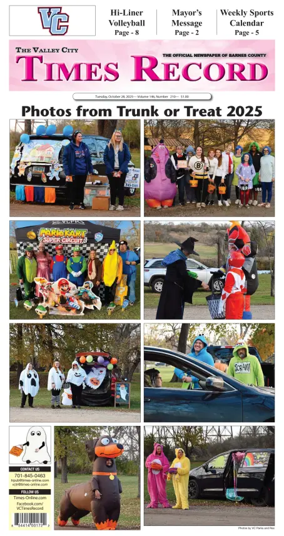 Cover of Valley City Times-Record