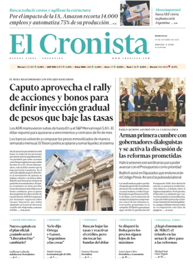 Cover of El Cronista comercial