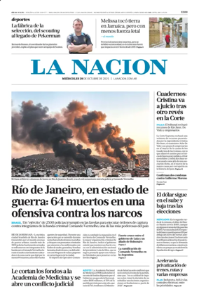 Cover of La Nacion