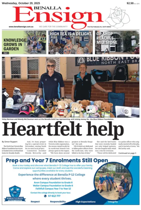 Cover of Benalla Ensign