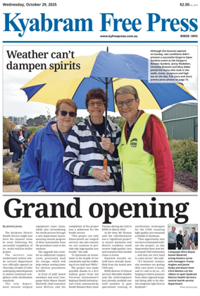 Cover of Kyabram Free Press