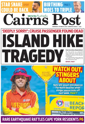 Cover of The Cairns Post