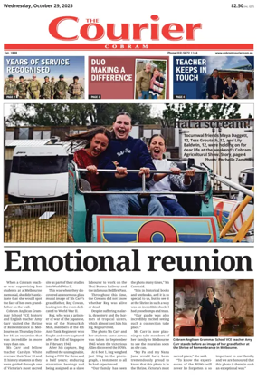 Cover of The Cobram Courier