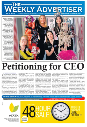 Cover of The Weekly Advertiser Horsham