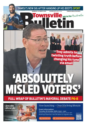 Cover of Townsville Bulletin
