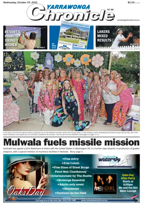 Cover of Yarrawonga Chronicle