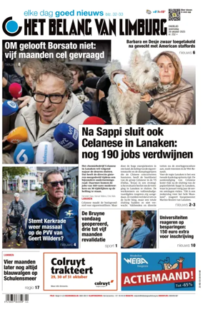 Cover of Het Belang van Limburg